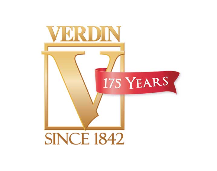 Verdin 175th Anniversary Logo