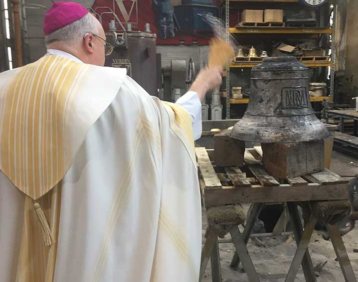 Blessing of National Association of Pastoral Musicians Bell