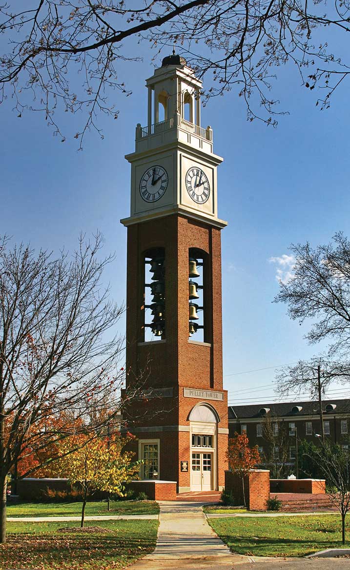 Bell Carillons | Pulley Tower at Miami University, Oxford, Ohio