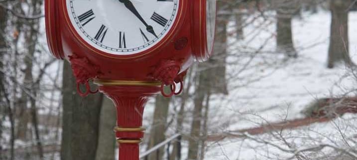 Indiana University Post Clock
