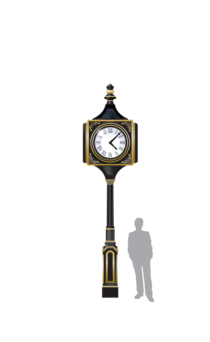 Post Clocks The Verdin Company