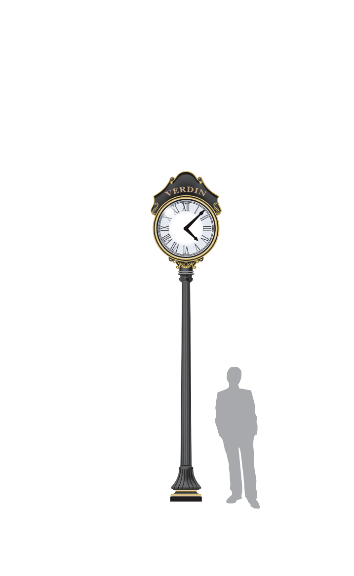 The Georgetown Post Clock, 4U, 2 Dials