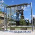 Giant Foot Piano Chime, Smale Riverfront Park, Cincinnati, Ohio