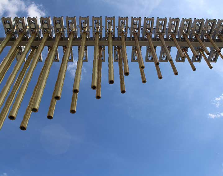 Giant Foot Piano Chime, Smale Riverfront Park, Cincinnati, Ohio