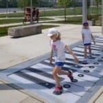 Giant Foot Piano Chime, Smale Riverfront Park, Cincinnati, Ohio