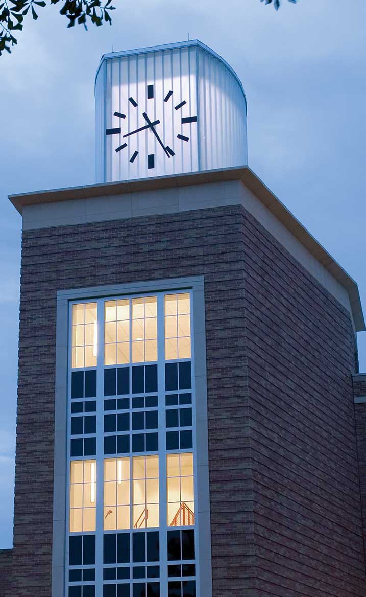 Tower Clock at Stephen F Austin State University, Nacogdoches, Texas
