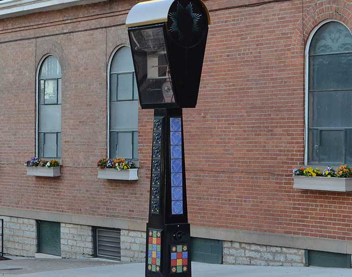 Interactive Music Box, ArtWorks, Over-the-Rhine, Cincinnati, Ohio