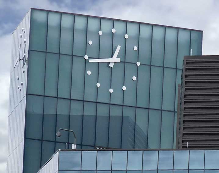 Tower Clock - Park at Wrigley, Chicago, IL