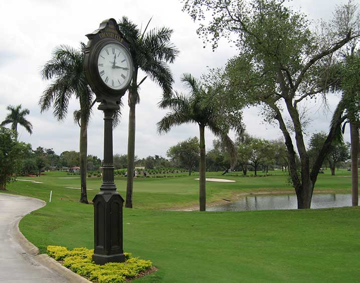 Golf Course Clock