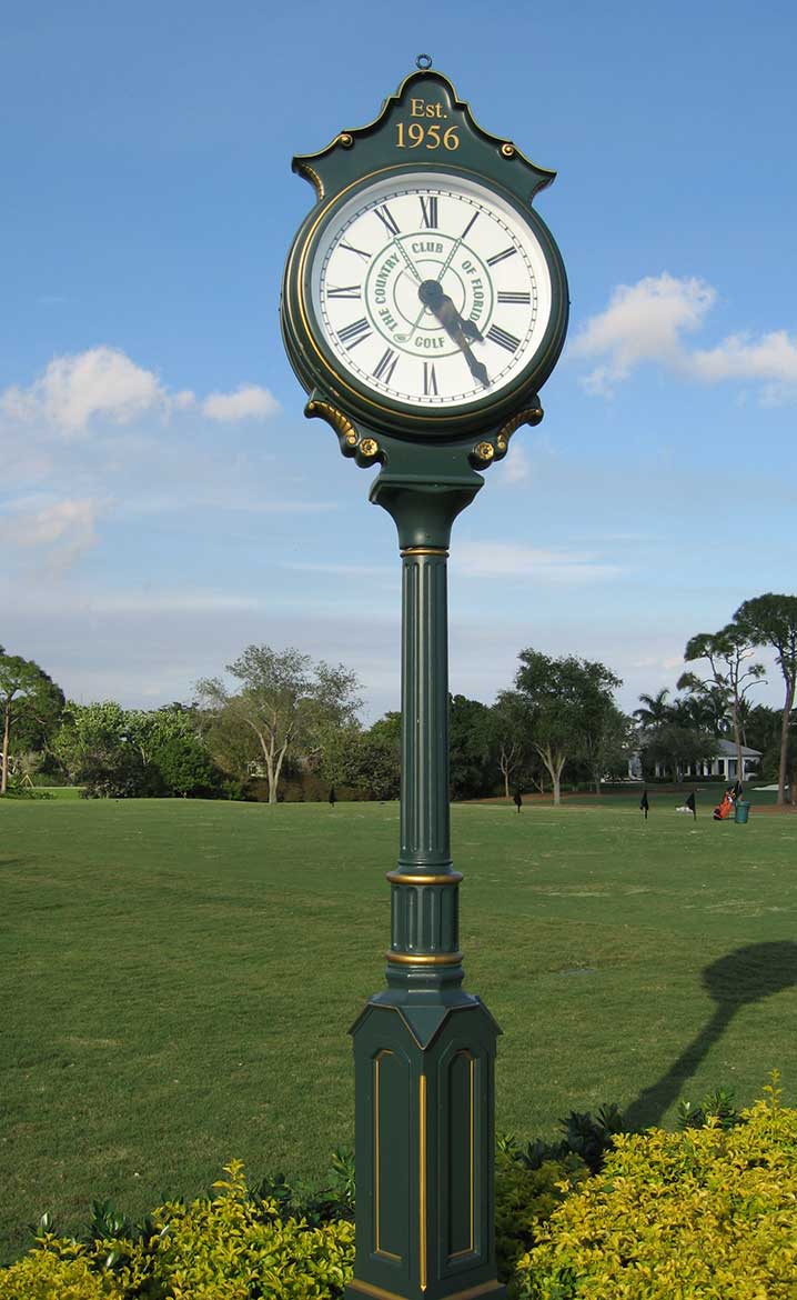Golf Clock Images The Verdin Company