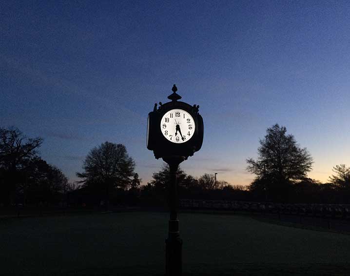 Golf Clock Images The Verdin Company