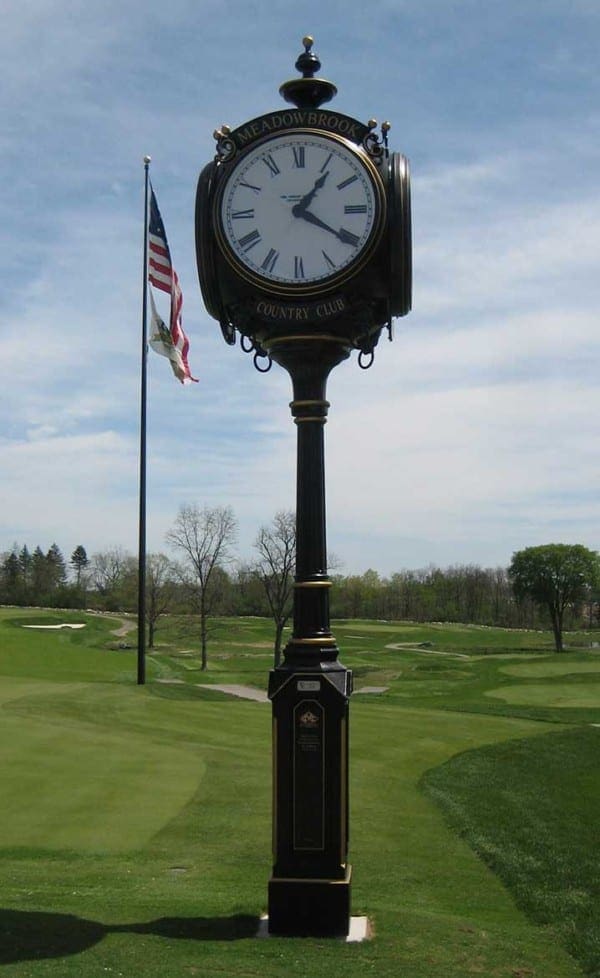Golf Clock Images The Verdin Company