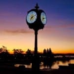 Rotary Post Clock - Barrie, Ontario, Canada